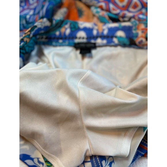 Jealous Tomato Pants Palazzo High Waist Wide Leg Patchwork‎ Boho Flowy Resort M - Picture 9 of 12